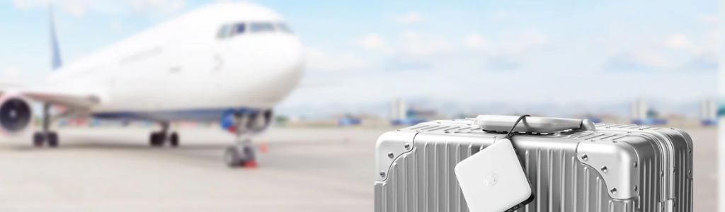 Traveler packing a power bank and electronic gadgets in carry-on luggage – 2025 TSA rules illustration